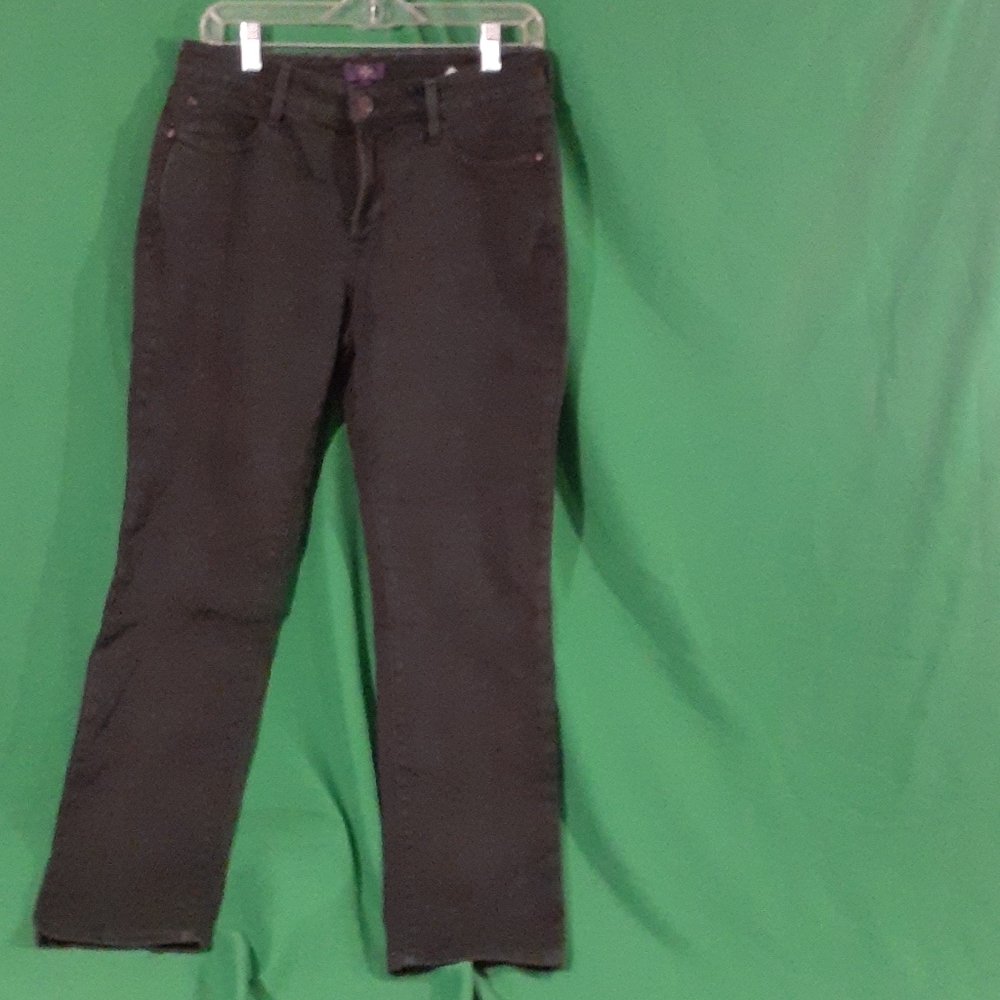NYDJ 10P dark green jeggings